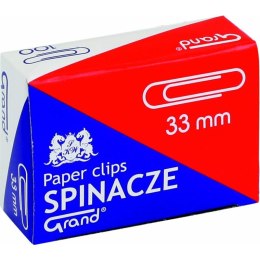 SPINACZE BIUROWE OKRĄGŁE 33mm (100)