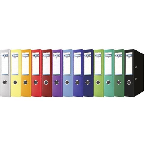 Segregator Donau Premium A4/75mm niebieski