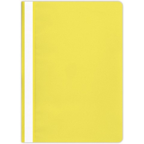 Skoroszyt Donau A4 PP żółty (10)