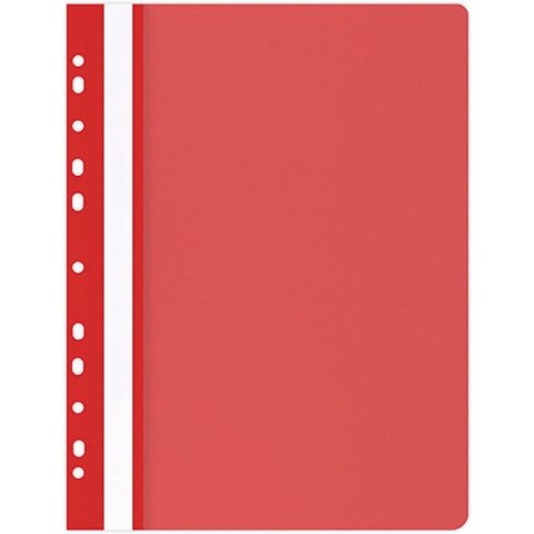 Skoroszyt wpinany Office Products A4 PP czerwony (25)