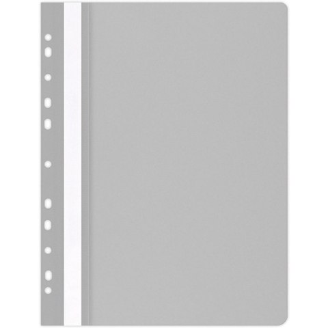Skoroszyt wpinany Office Products A4 PP szary (25)