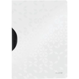 Skoroszyt z klipsem Leitz Wow A4 30k biały