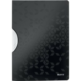 Skoroszyt z klipsem Leitz Wow A4 30k czarny