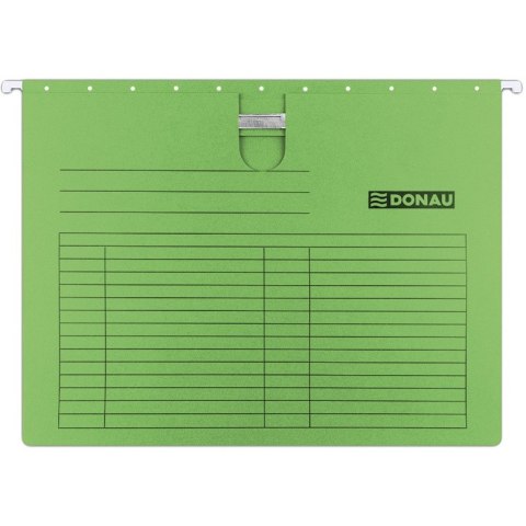Teczka zawieszana Donau A4 (z wąsem) zielona (5)