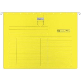 Teczka zawieszana Donau A4 (z wąsem) żółta (5)