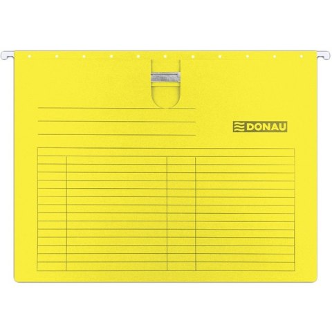 Teczka zawieszana Donau A4 (z wąsem) żółta (5)