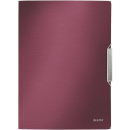 TECZKA Z GUMKĄ LEITZ STYLE 15mm CZERWONA