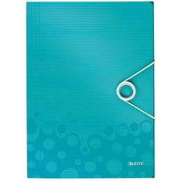 TECZKA Z GUMKĄ LEITZ WOW 15mm TURKUSOWA