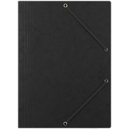 Teczka preszpanowa z gumką Donau A4 czarna