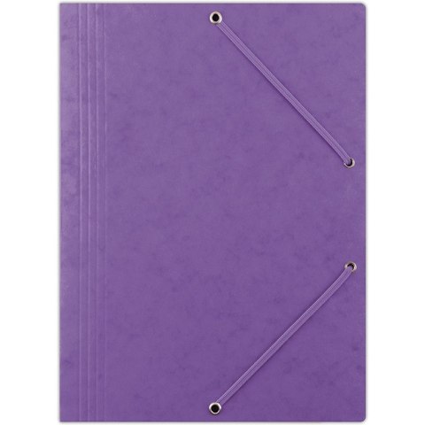 Teczka preszpanowa z gumką Donau A4 fioletowa