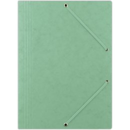 Teczka preszpanowa z gumką Donau A4 zielona