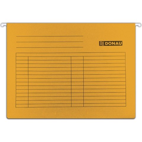 Teczka zawieszana Donau A4 pomarańczowa (5) Teczka zawieszana Donau A4 pomarańczowa (5)