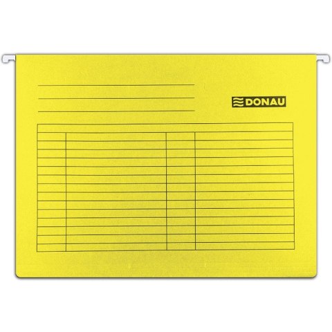 Teczka zawieszana Donau A4 żółta (5) Teczka zawieszana Donau A4 żółta (5)