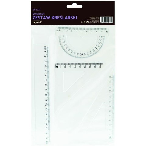 ZESTAW GEOMETRYCZNY GRAND GR-032T