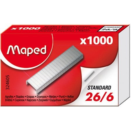 ZSZYWKI MAPED 26/6 (1000) ZSZYWKI MAPED 26/6 (1000)