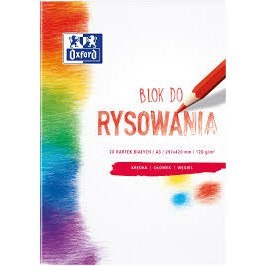 Blok rysunkowy Oxford A3/20k biały Blok rysunkowy Oxford A3/20k biały
