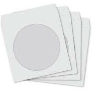 KOPERTY NA CD/DVD SK z OKIENKIEM BIAŁE (1000)