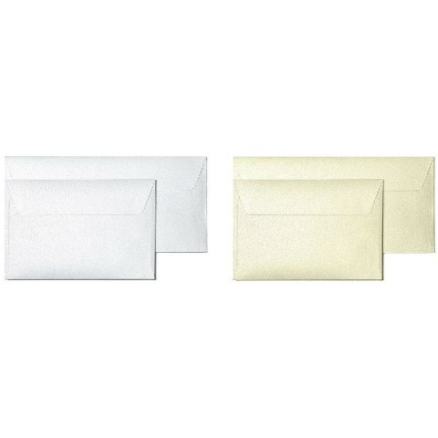 KOPERTY OZDOBNE GALERIA PAPIERU 158*158mm BIAŁE (10)
