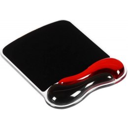 PODKŁADKA POD MYSZ KENSINGTON DUO GEL CZERWONO-CZARNA