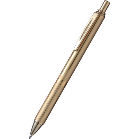 Pióro kulkowe Pentel EnerGel BL407 (wkład niebieski) złote
