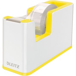 Podajnik do taśmy biurowej Leitz Wow biało-żółty