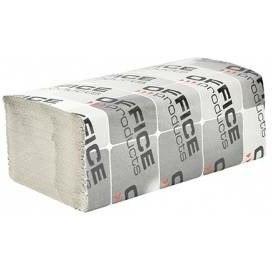 Ręczniki składane Office Products ZZ 1w makulatura szare (20x200) Ręczniki składane Office Products ZZ 1w makulatura szare (20x200)