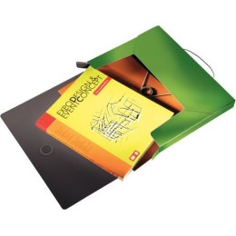 TECZKA Z GUMKĄ LEITZ SOLID 30mm ZIELONA