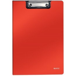 TECZKA Z KLIPEM LEITZ SOLID A4 CZERWONA