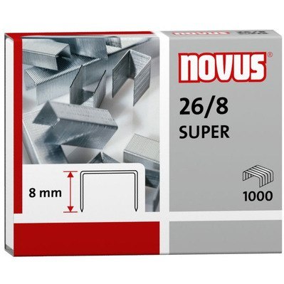 ZSZYWKI NOVUS 26/8 SUPER (1000) ZSZYWKI NOVUS 26/8 SUPER (1000)