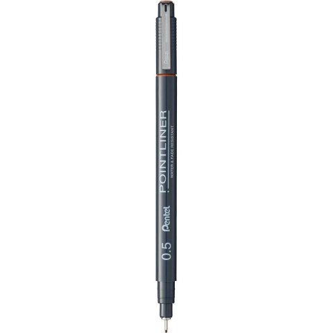 Cienkopis Pentel PointLiner 0.5mm miedziany Cienkopis Pentel PointLiner 0.5mm miedziany