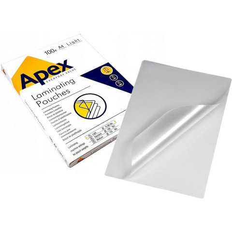 FOLIA LAMINACYJNA APEX A4/80µm BŁYSK (100) FOLIA LAMINACYJNA APEX A4/80µm BŁYSK (100)