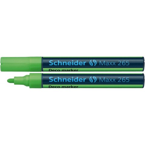 Marker kredowy Schneider Maxx 265 Deco zielony