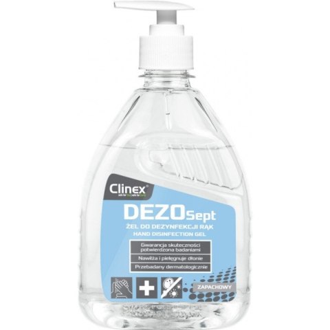 Żel do dezynfekcji rąk Clinex DezoSept 500ml Żel do dezynfekcji rąk Clinex DezoSept 500ml