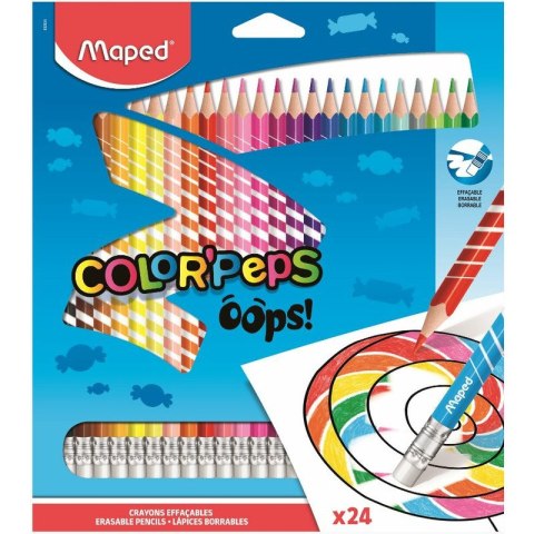 Kredki Maped Color'Peps Oops! 24 kolory Kredki Maped Color'Peps Oops! 24 kolory