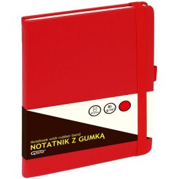 Notatnik Grand A5/80k kratka czerwony