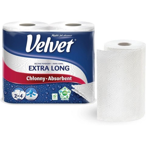 Ręcznik w rolce Velvet Czysta biel 2w celuloza białe (2) Ręcznik w rolce Velvet Czysta biel 2w celuloza białe (2)