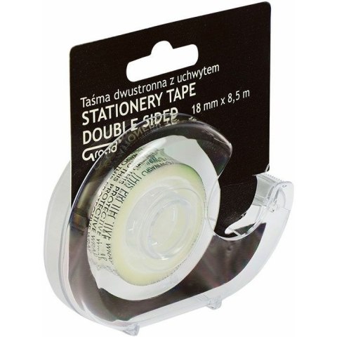 Taśma dwustronna Grand 18mm/8.5m z podajnikiem Taśma dwustronna Grand 18mm/8.5m z podajnikiem