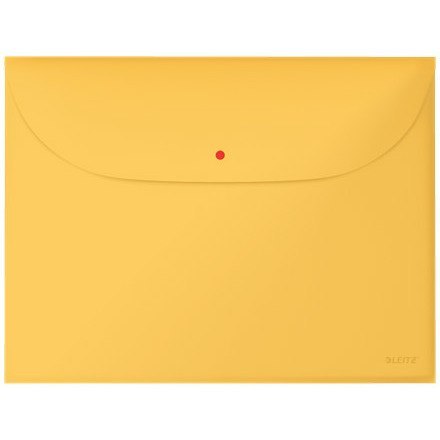 Teczka kopertowa Leitz Cosy A4 2 przegródki żółta
