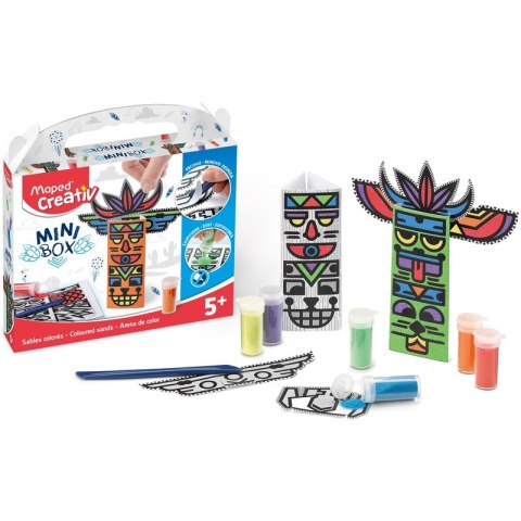 Zestaw Maped Creativ (z totemami i kolorowym piaskiem) Zestaw Maped Creativ (z totemami i kolorowym piaskiem)