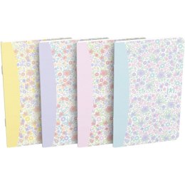 Zeszyt Oxford Floral 90x140mm/30k linia mix kolorów