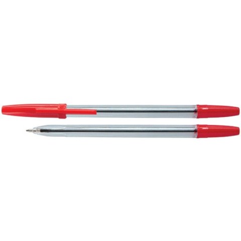 Długopisy Office Products 1.0mm czerwone (50) Długopisy Office Products 1.0mm czerwone (50)