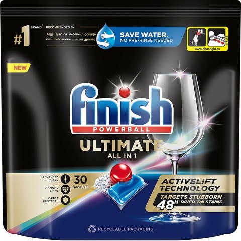 Kapsułki do zmywarki Finish Ultimate All-in-1 Fresh (30) Kapsułki do zmywarki Finish Ultimate All-in-1 Fresh (30)