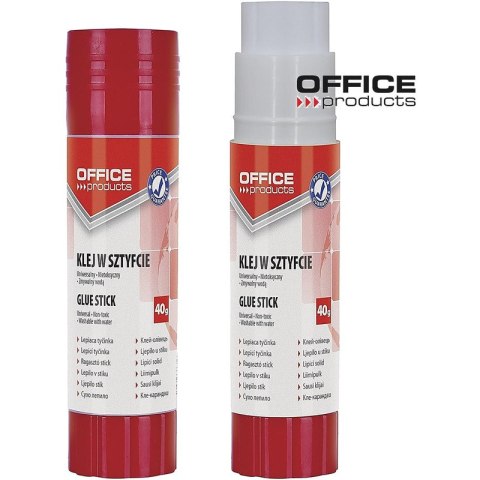 Klej w sztyfcie Office Products 40g Klej w sztyfcie Office Products 40g