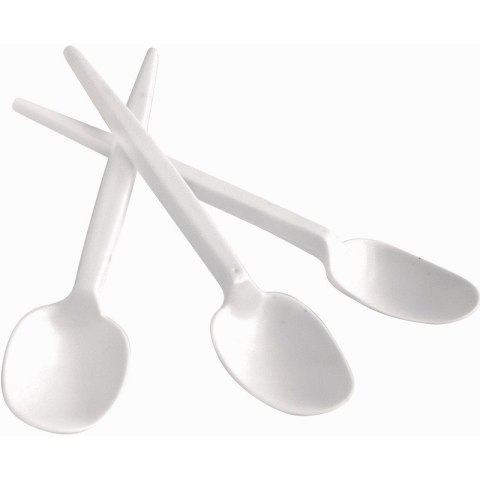 Łyżeczka plastikowa Office Products 12cm biała (100) Łyżeczka plastikowa Office Products 12cm biała (100)