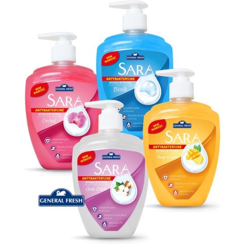 Mydło w płynie Sara 500ml orchidea Mydło w płynie Sara 500ml orchidea