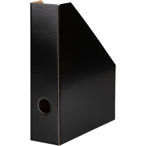Pojemnik na dokumenty Bantex A4/70mm kartonowy czarny Pojemnik na dokumenty Bantex A4/70mm kartonowy czarny