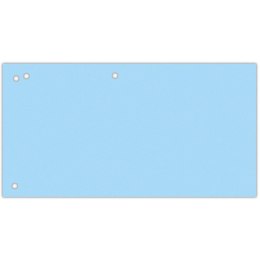 Przekładki kartonowe Office Products 1/3 A4 niebieskie (100)