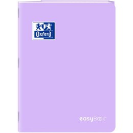 Zeszyt Oxford Easybook Pastel A4/60k kratka mix kolorów