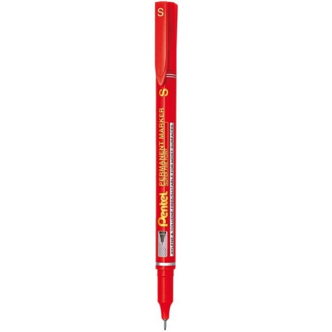 Foliopis permanentny Pentel NFS410 S 0.4mm czerwony Foliopis permanentny Pentel NFS410 S 0.4mm czerwony