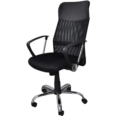 Fotel biurowy Office Products Corfu czarny Fotel biurowy Office Products Corfu czarny
